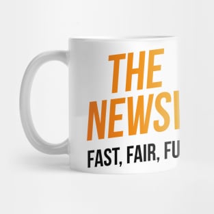 The NewsWorthy Orange Logo Mug